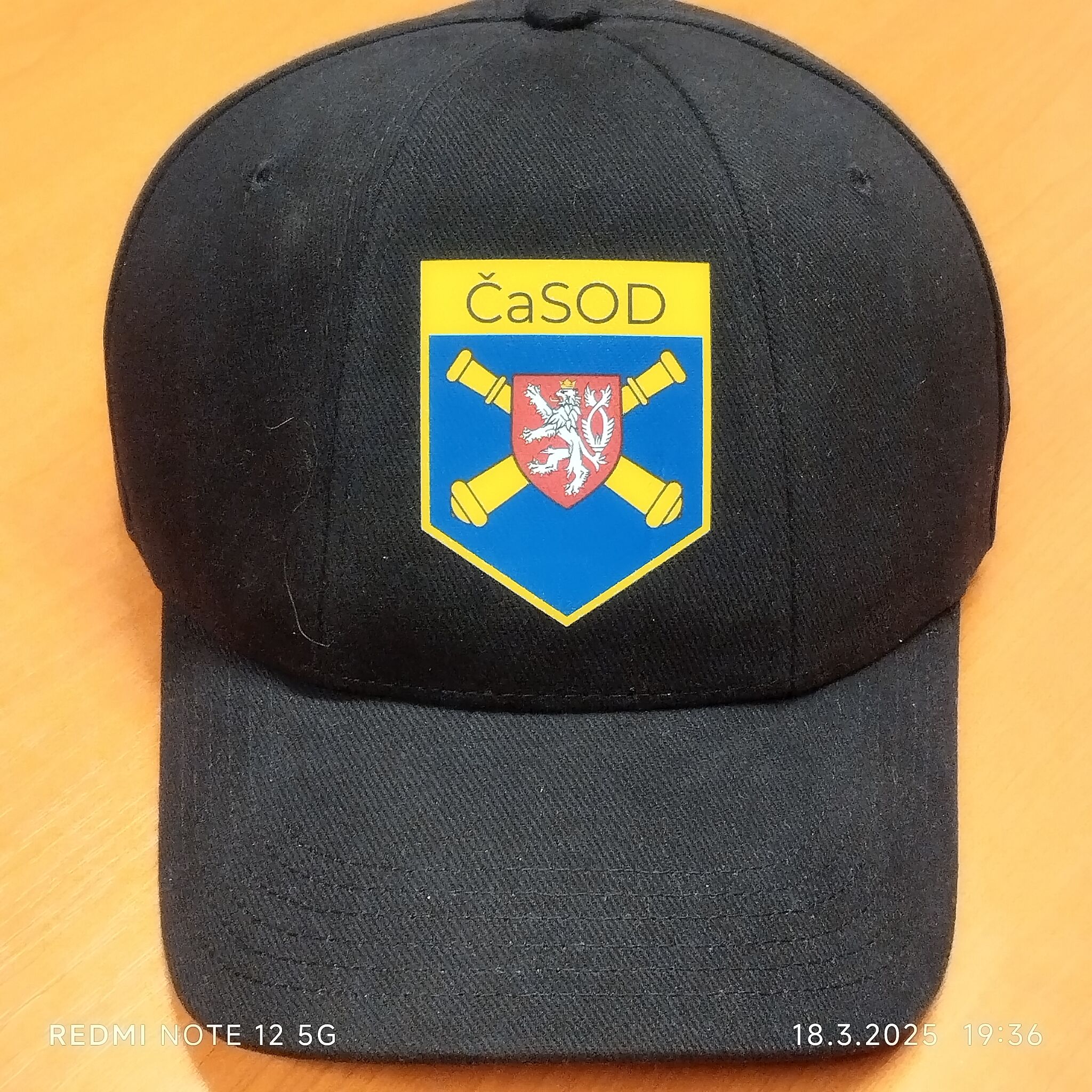 čepice ČaSOD s logem (výšivka)