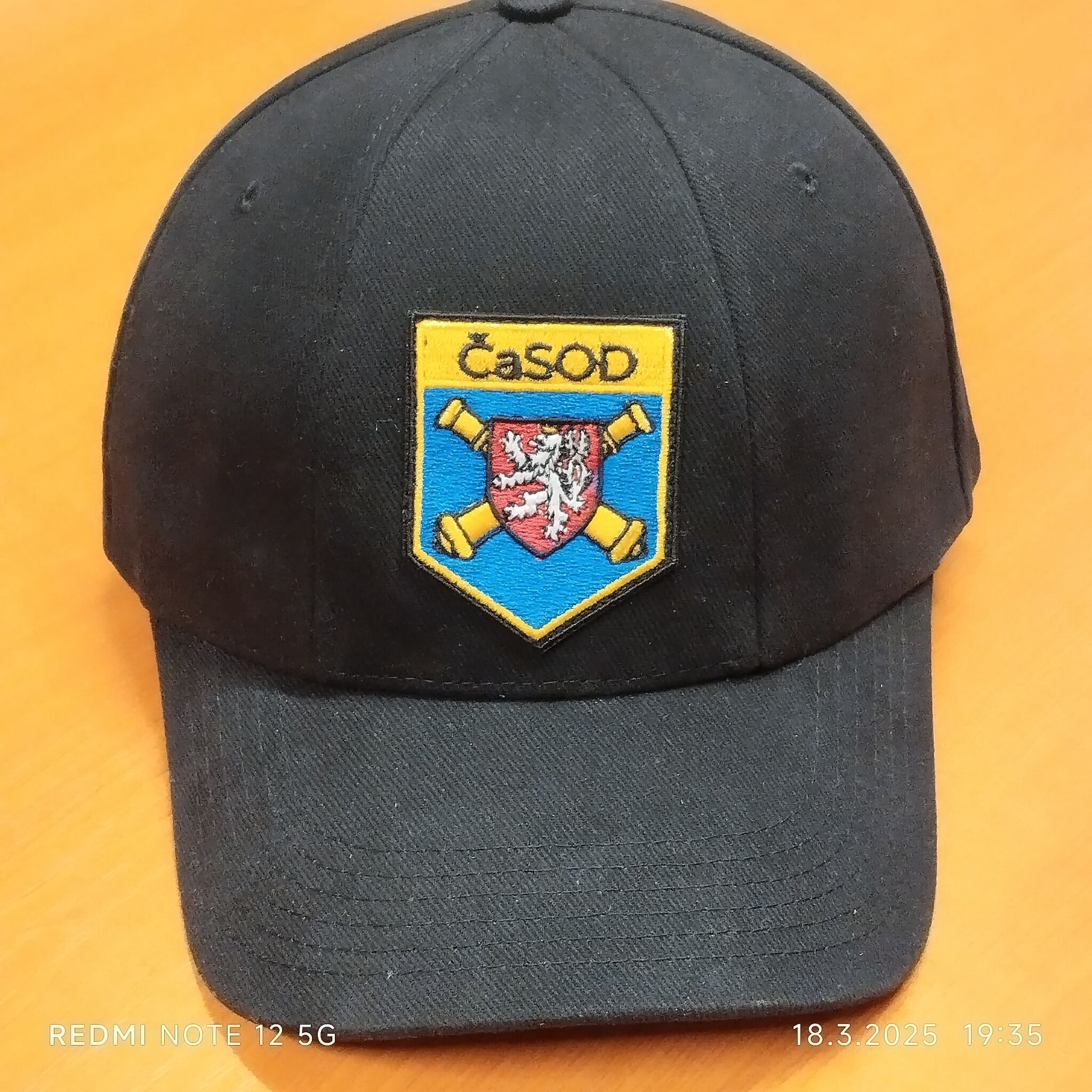 čepice ČaSOD s logem (výšivka)